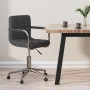 Silla de oficina giratoria tela gris oscuro