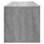 Mueble para TV madera contrachapada gris Sonoma 100x30x30 cm