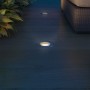 Luces de suelo de exterior redondas 3 unidades