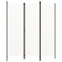 Biombo divisor de 3 paneles blanco 150x180 cm
