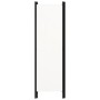 Biombo divisor de 3 paneles blanco 150x180 cm