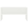 Mueble para TV madera contrachapada blanco 80x40x40 cm