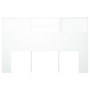 Mueble cabecero blanco 160x19x103,5 cm