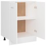 Armario inferior de cocina madera de ingeniería 60x46x81,5 cm