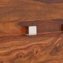 Perchero de madera maciza de sheesham 118x40 cm