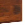 Perchero de madera maciza de sheesham 118x40 cm