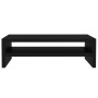 Soporte para pantalla madera contrachapada negro 42x24x13 cm