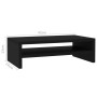 Soporte para pantalla madera contrachapada negro 42x24x13 cm
