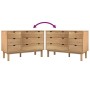 Cajonera OTTA madera maciza de pino 111x43x73,5 cm