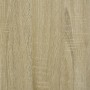 Mueble de TV con puerta roble Sonoma 102x30x36 cm