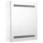 Mueble de baño con espejo LED 50x13,5x60 cm