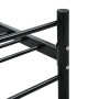 Estructura de cama sin colchón metal negro 180x200 cm