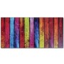 Mesa de centro con superficie con estampado de arco iris