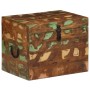 Caja de almacenamiento madera maciza reciclada