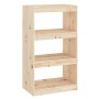 Estantería/divisor de espacios madera de pino 60x30x103,5 cm