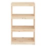 Estantería/divisor de espacios madera de pino 60x30x103,5 cm