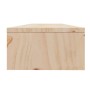 Soporte de monitor madera maciza de pino 100x24x13 cm