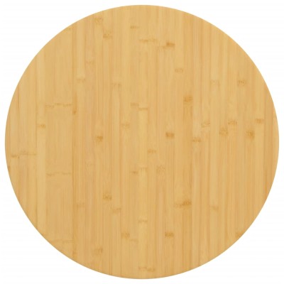 Tablero de mesa de bambú Ø60x1,5 cm