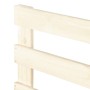 Estructura cama palets sin colchón madera maciza pino 200x200cm