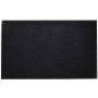 Felpudo alfombra de entrada PVC negro 90x120 cm