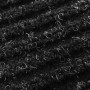 Felpudo alfombra de entrada PVC negro 90x120 cm
