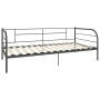 Estructura de cama sin colchón metal blanco 90x200 cm