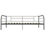 Estructura de cama sin colchón metal blanco 90x200 cm