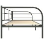 Estructura de cama sin colchón metal blanco 90x200 cm