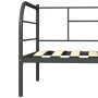 Estructura de cama sin colchón metal blanco 90x200 cm