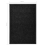 Felpudo lavable negro 60x90 cm