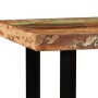 Mesa de bar de madera maciza reciclada 120x60x107 cm