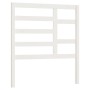 Cabecero de cama madera maciza de pino blanco 96x4x104 cm