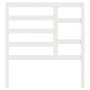 Cabecero de cama madera maciza de pino blanco 96x4x104 cm