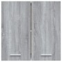 Armario colgante madera ingeniería gris Sonoma 60x31x60 cm