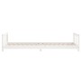 Estructura de cama para niños madera de pino blanco 90x200 cm