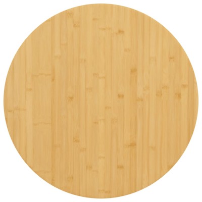 Tablero de mesa de bambú Ø60x4 cm