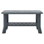 Mesa de centro de plástico verde 90x60x46 cm