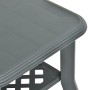 Mesa de centro de plástico verde 90x60x46 cm