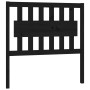 Cabecero de cama madera maciza de pino negro 95,5x4x100 cm
