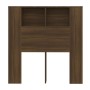 Armario cabecero marrón roble 100x18,5x104,5 cm
