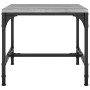 Mesa auxiliar de madera contrachapada gris Sonoma 40x40x35 cm