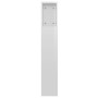 Mueble cabecero blanco brillante 120x18,5x102,5 cm