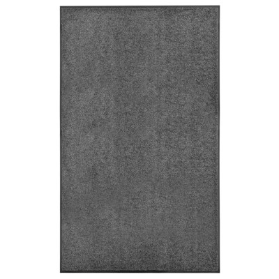Felpudo lavable gris antracita 90x150 cm