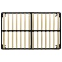 Estructura de cama sin colchón metal negro 180x200 cm