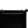 vidaXl Armario modular 9 compartimentos negro y blanco 37x115x150 cm