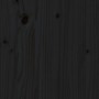 Estructura de cama madera maciza de pino negro 100x200 cm