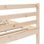 Estructura de cama madera maciza de pino 100x200 cm