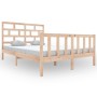 Estructura de cama madera maciza de pino 120x200 cm