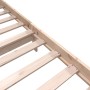 Estructura de cama madera maciza de pino 120x200 cm