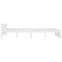 Estructura de cama con cajones doble blanco 135x190 cm